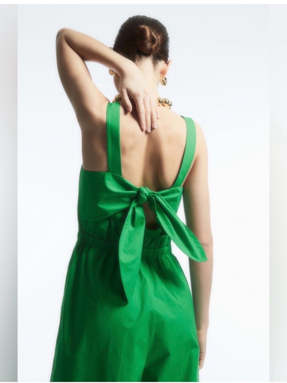NWOT COS Open Back Wide Leg Jumper